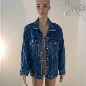 Pull&Bear Dark Blue Denim Jacket (#42)